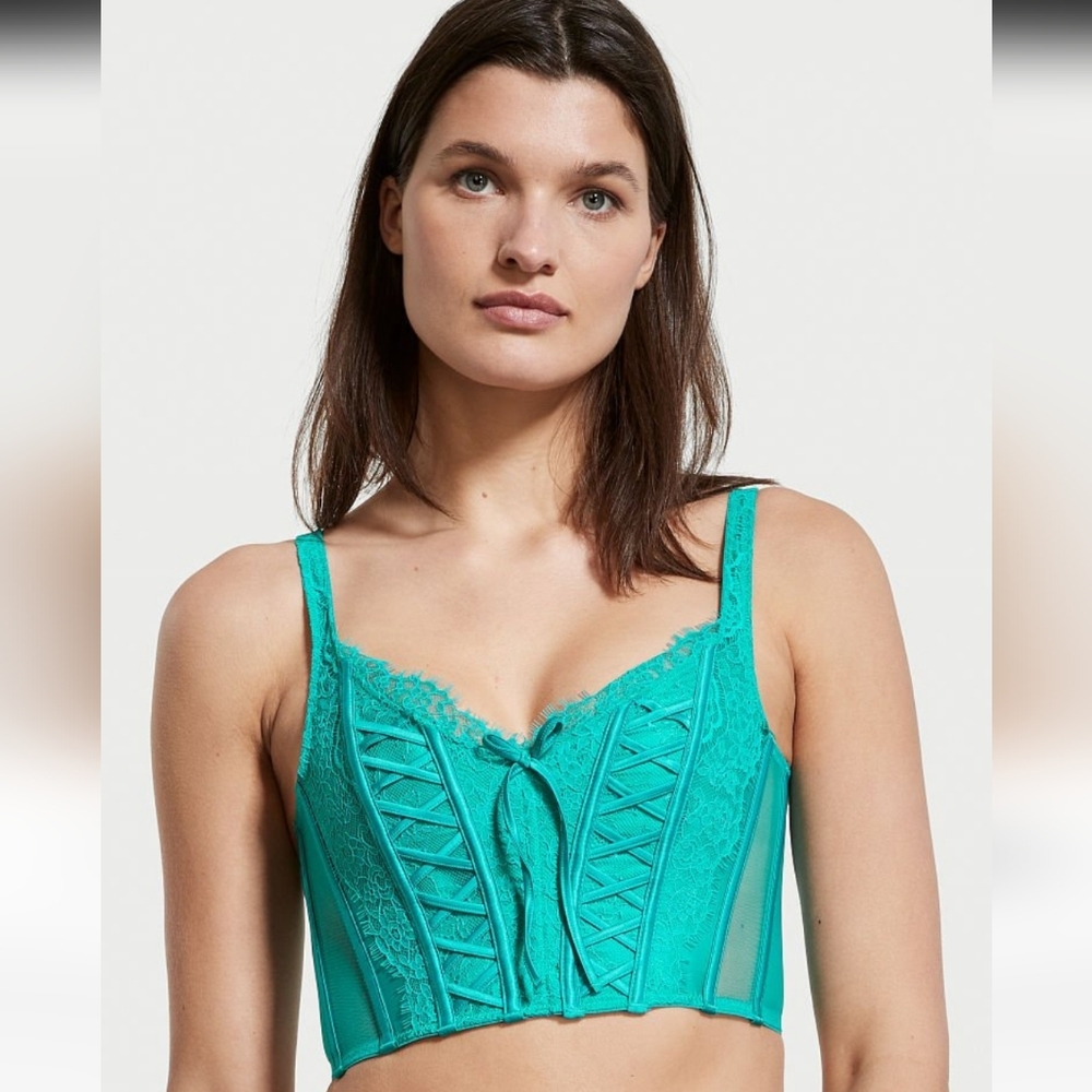 VS Corset Top in Capri Sea